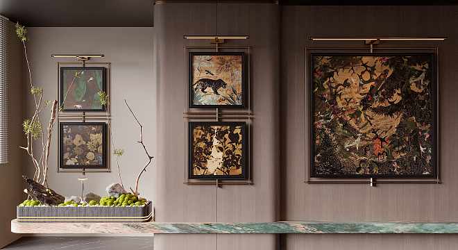 Retro Style Painting