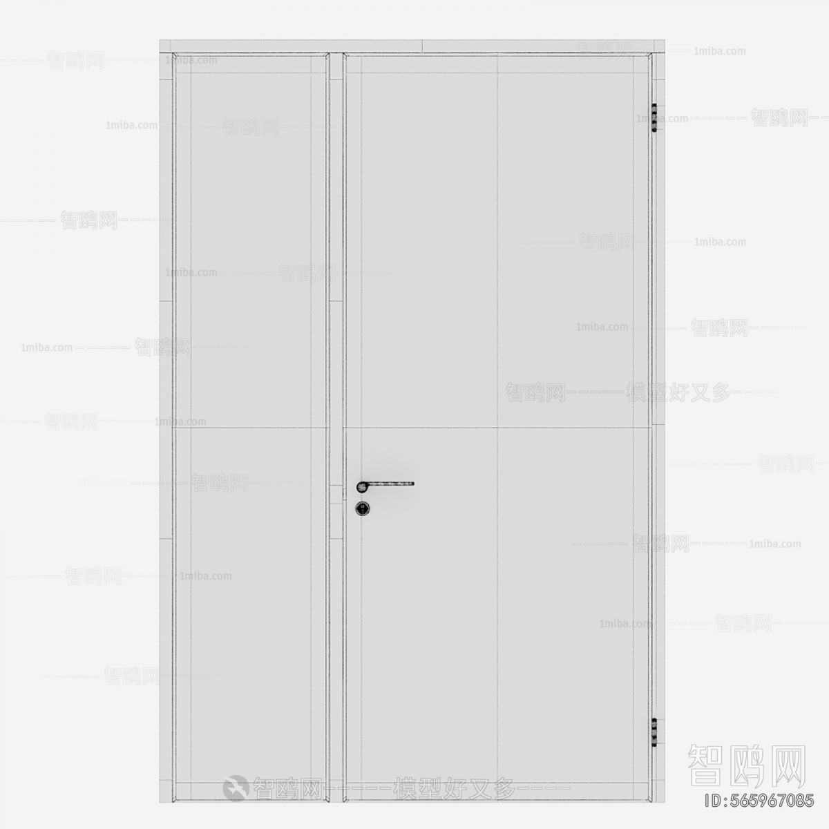 Modern Double Door