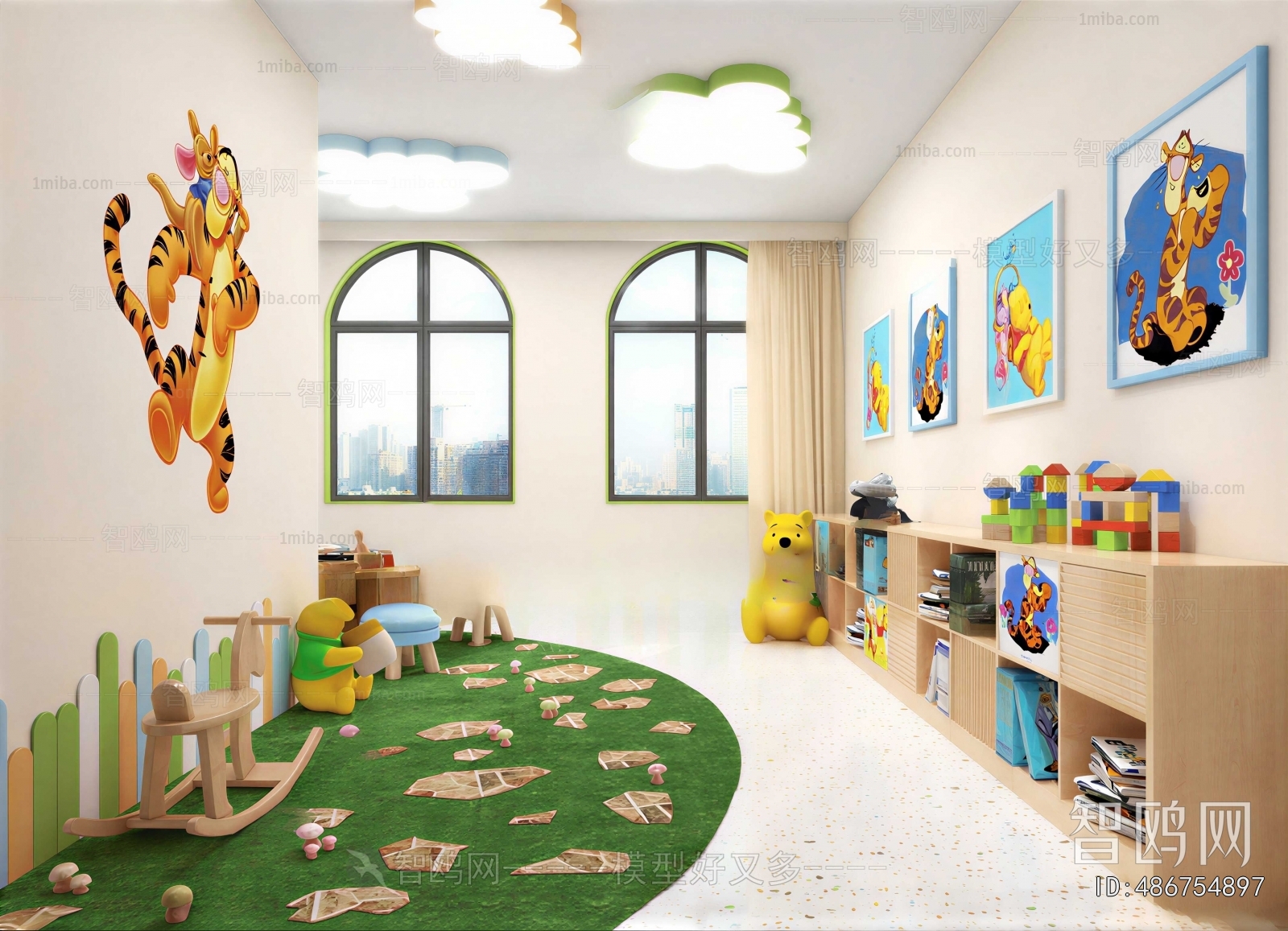 Modern Children's Playroom