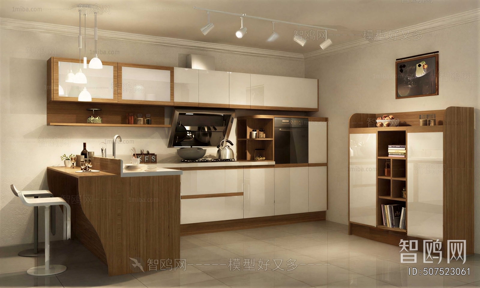 Modern Open Kitchen