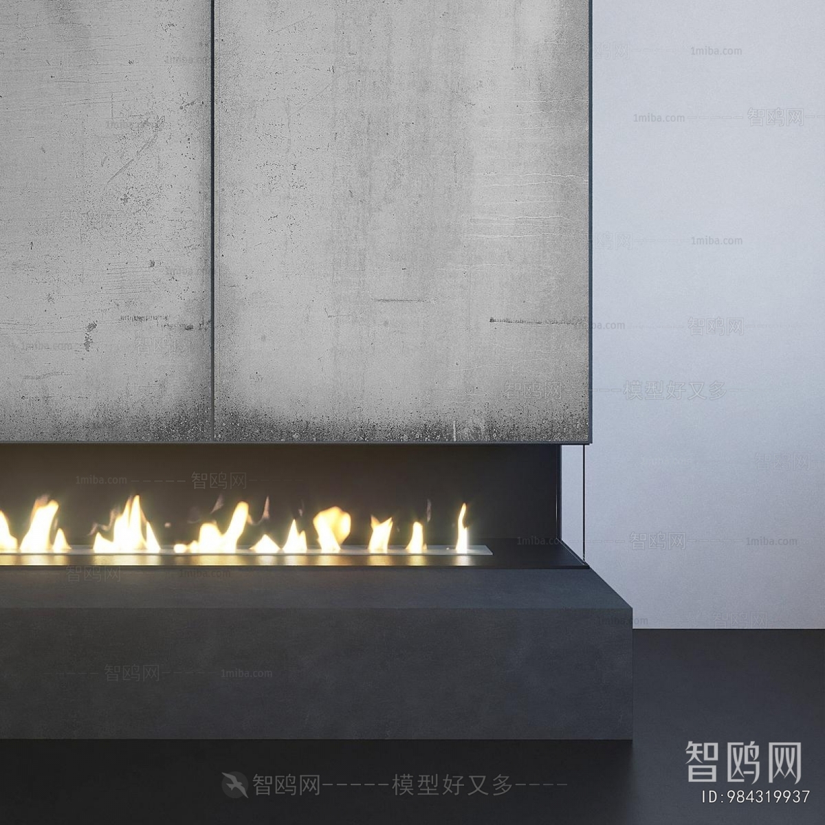 Modern Electronic Fireplace