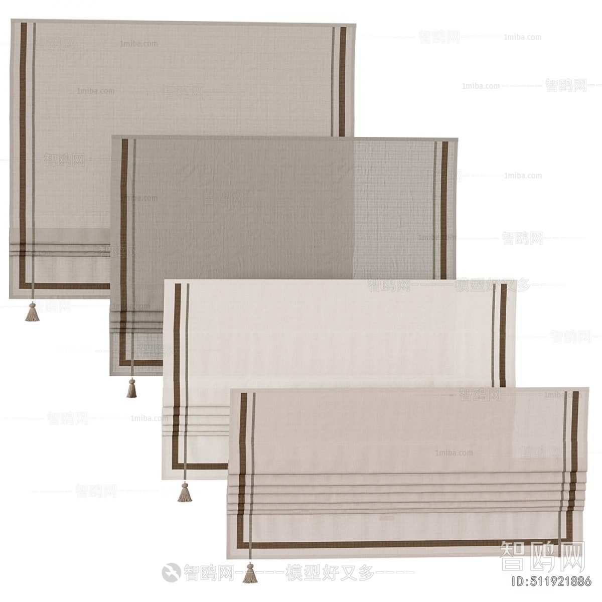 Modern Roman Curtain