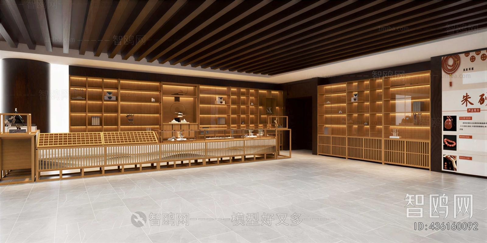 New Chinese Style Exhibition Hall