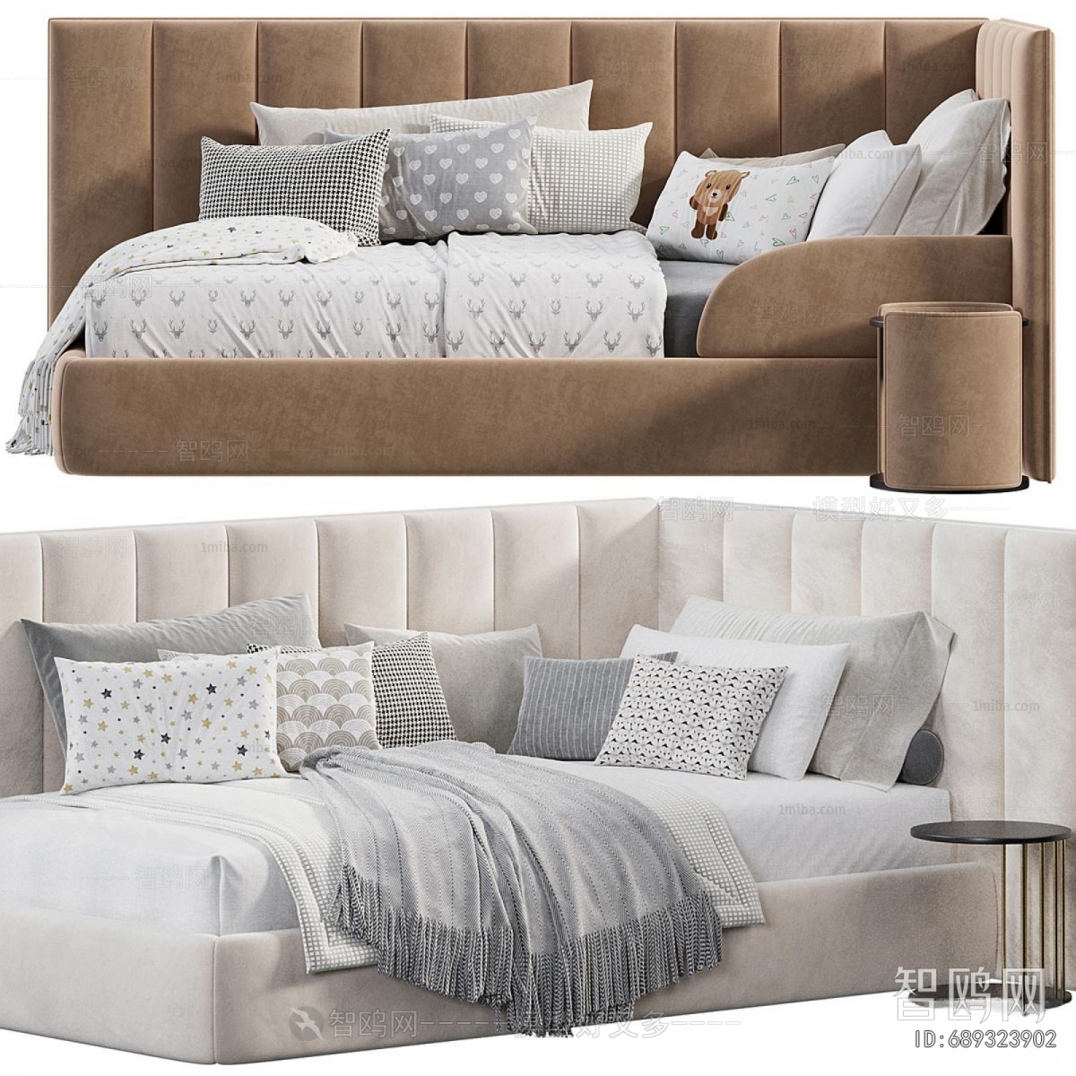 Modern Double Bed