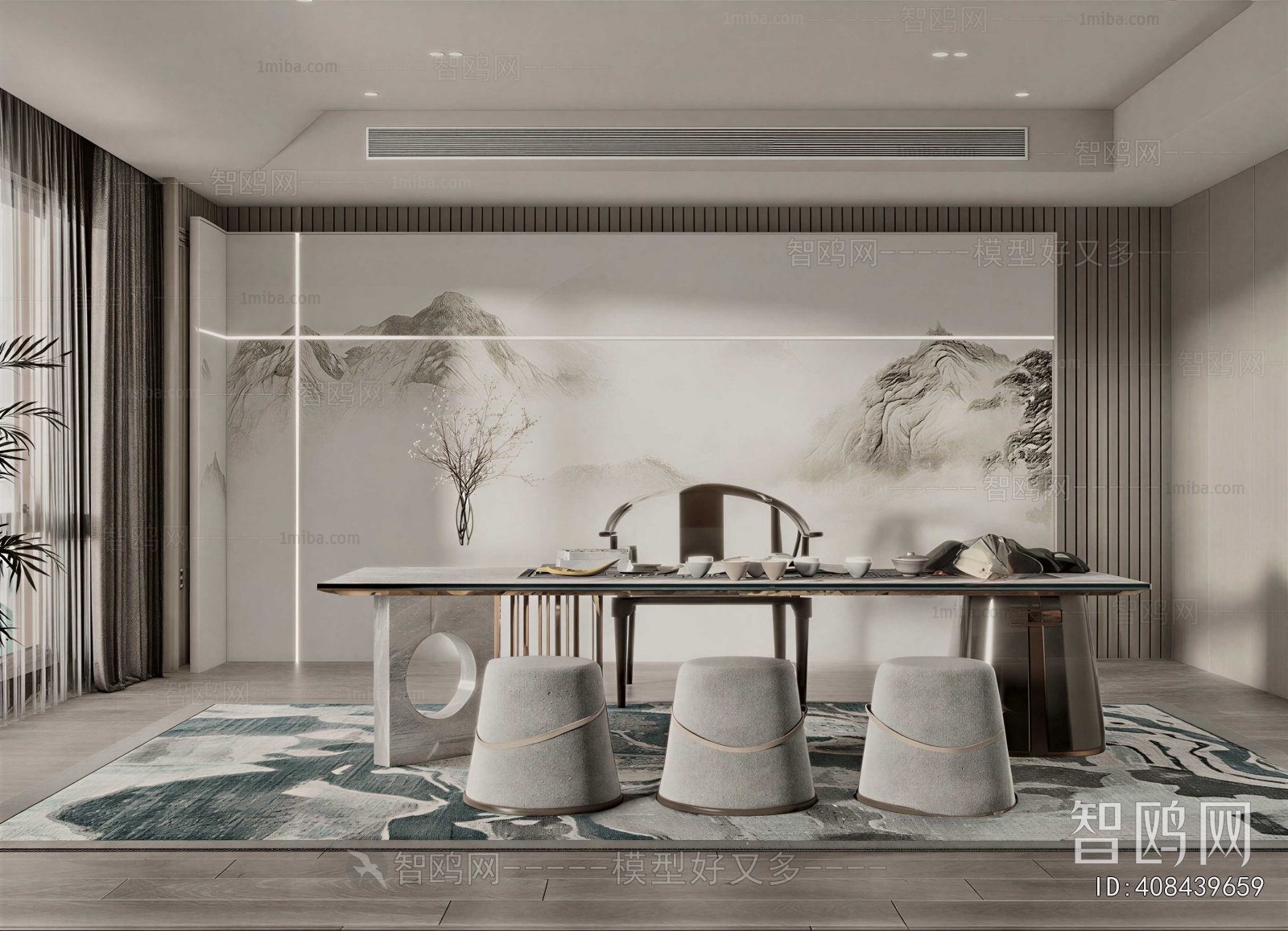 New Chinese Style Tea House