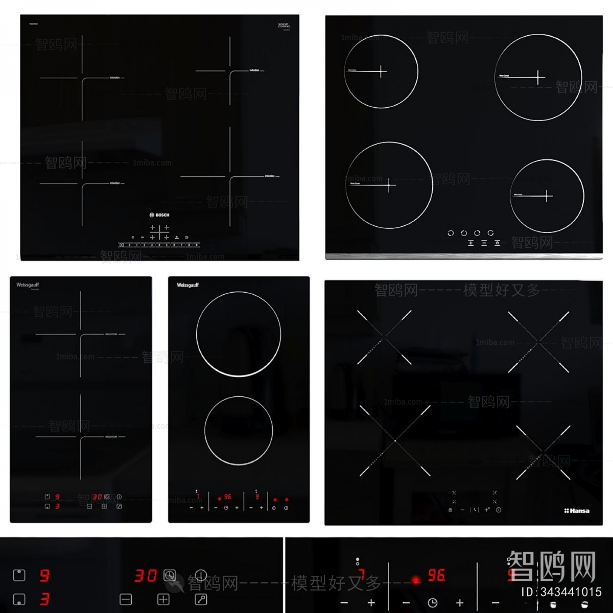 Modern Electric Kitchen Appliances