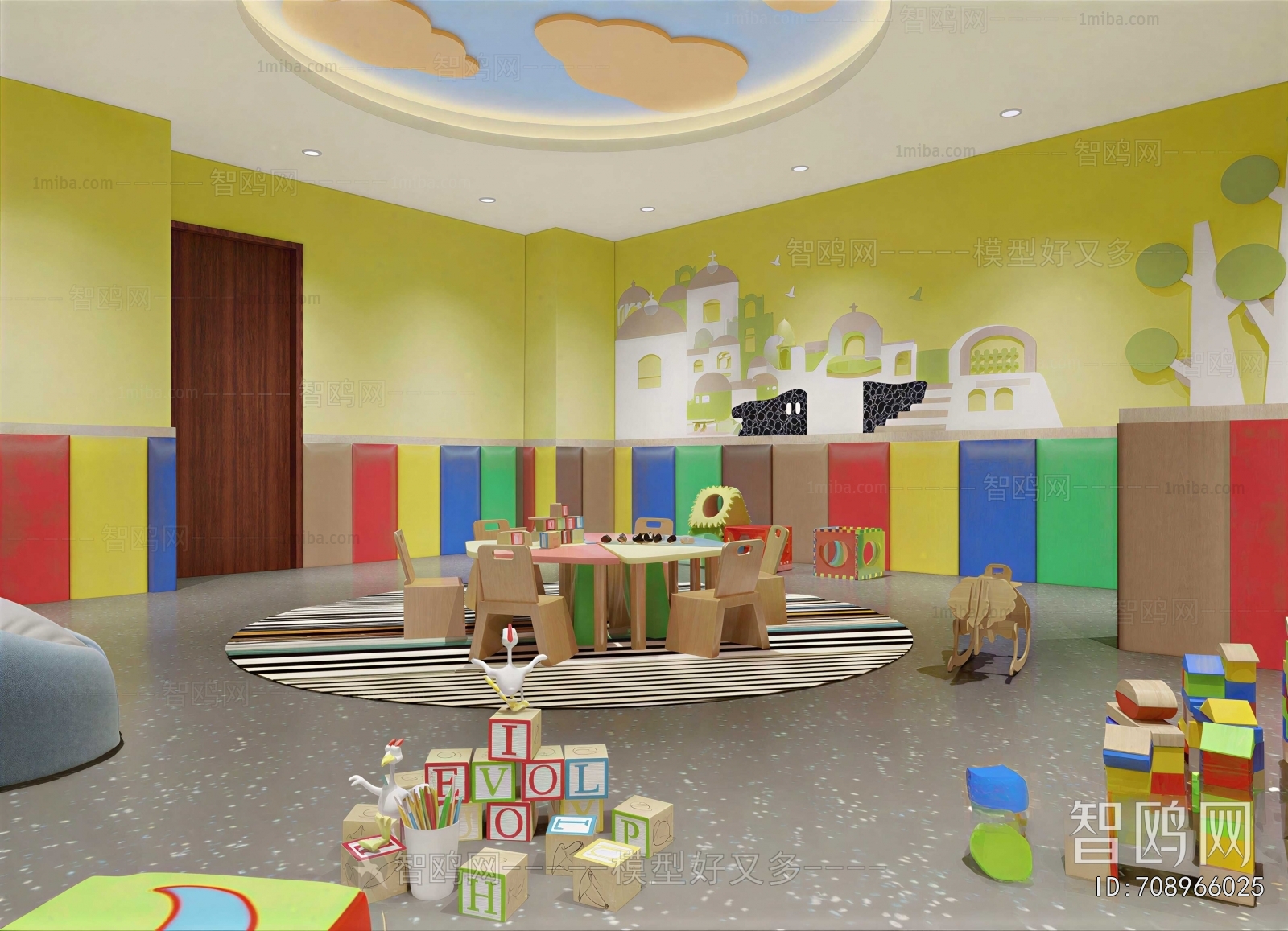 Modern Children's Playroom
