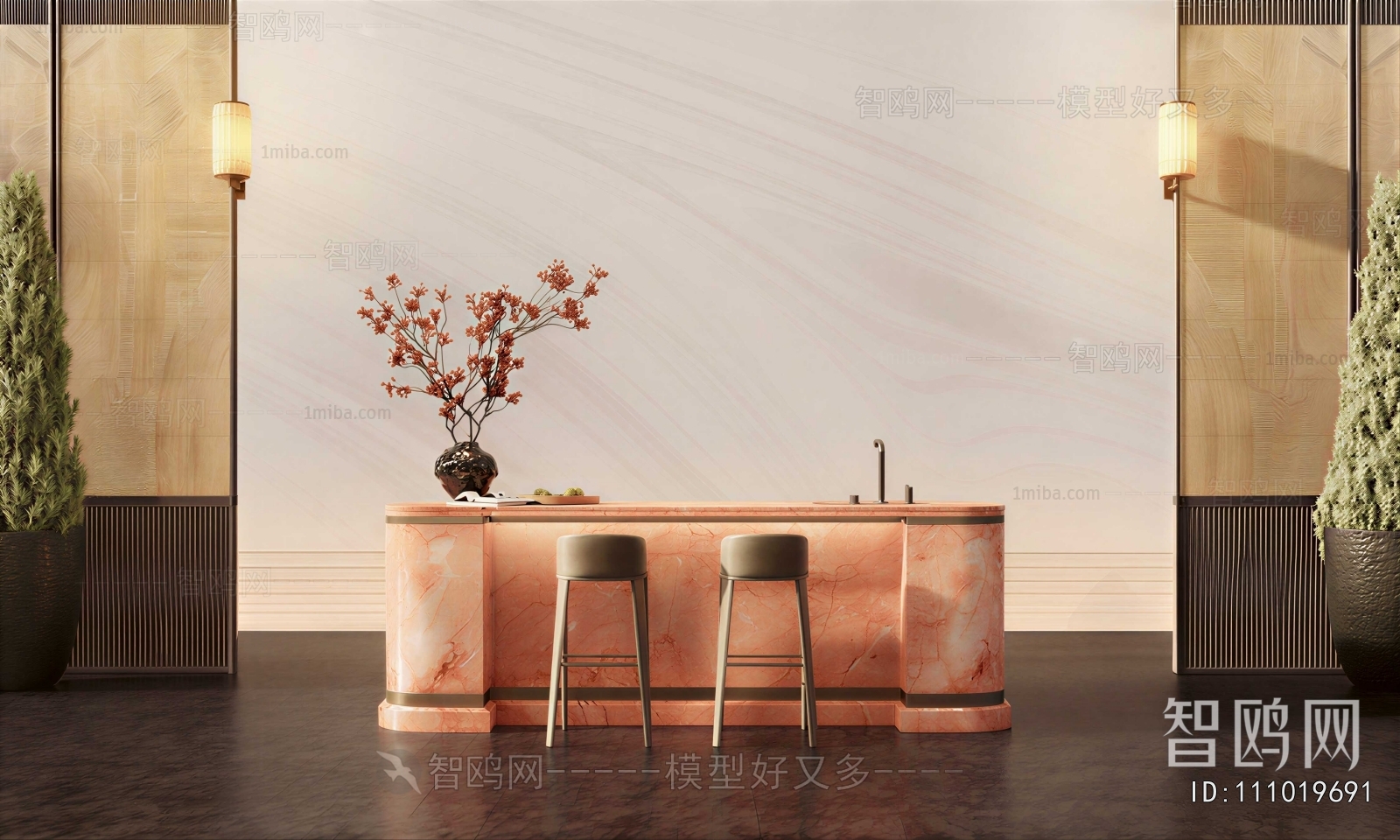 Modern Counter Bar