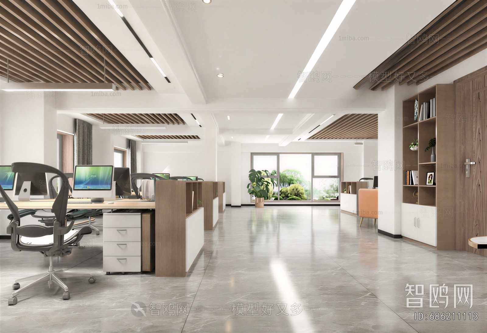 Modern Staff Area
