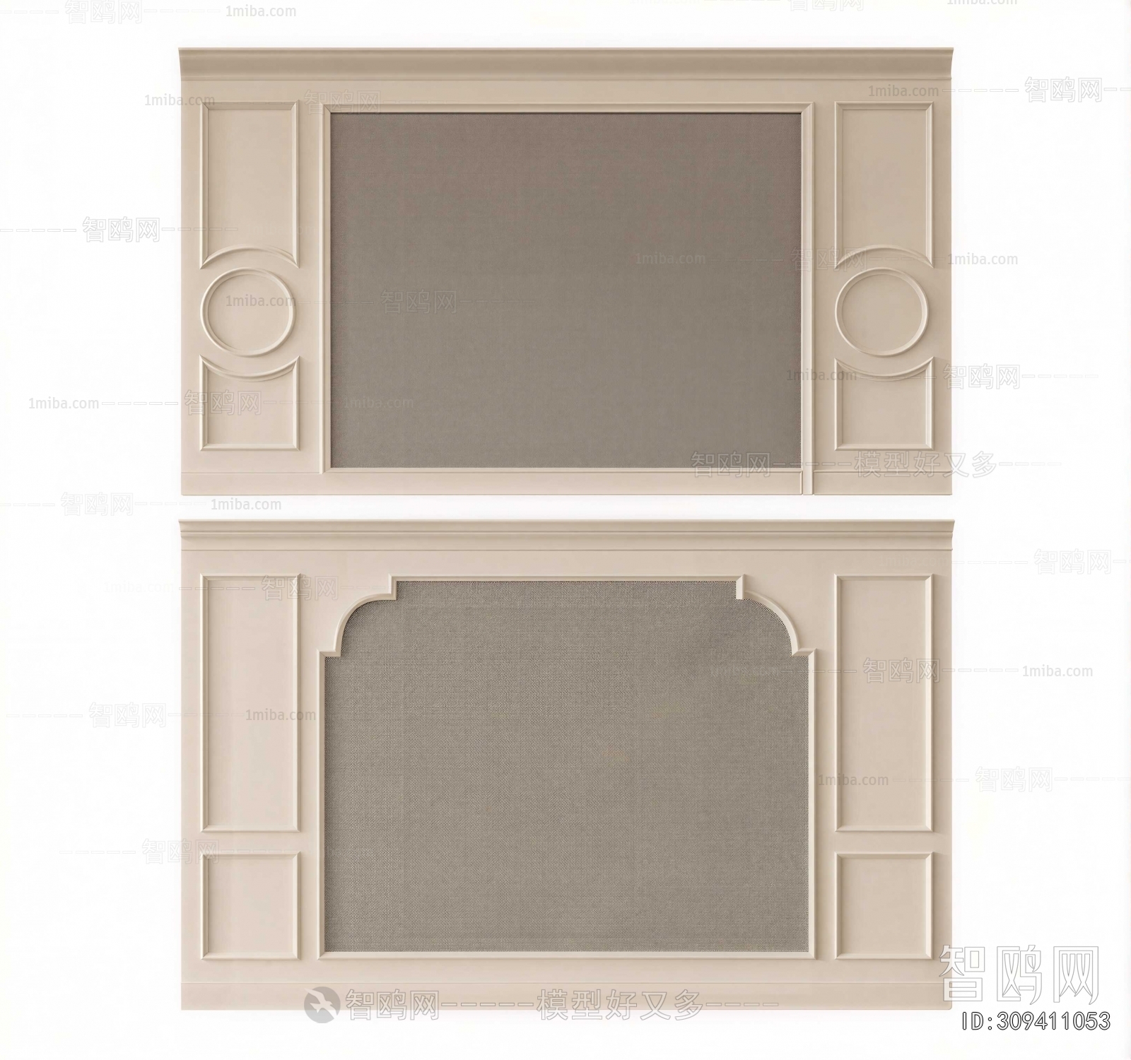 French Style TV Wall
