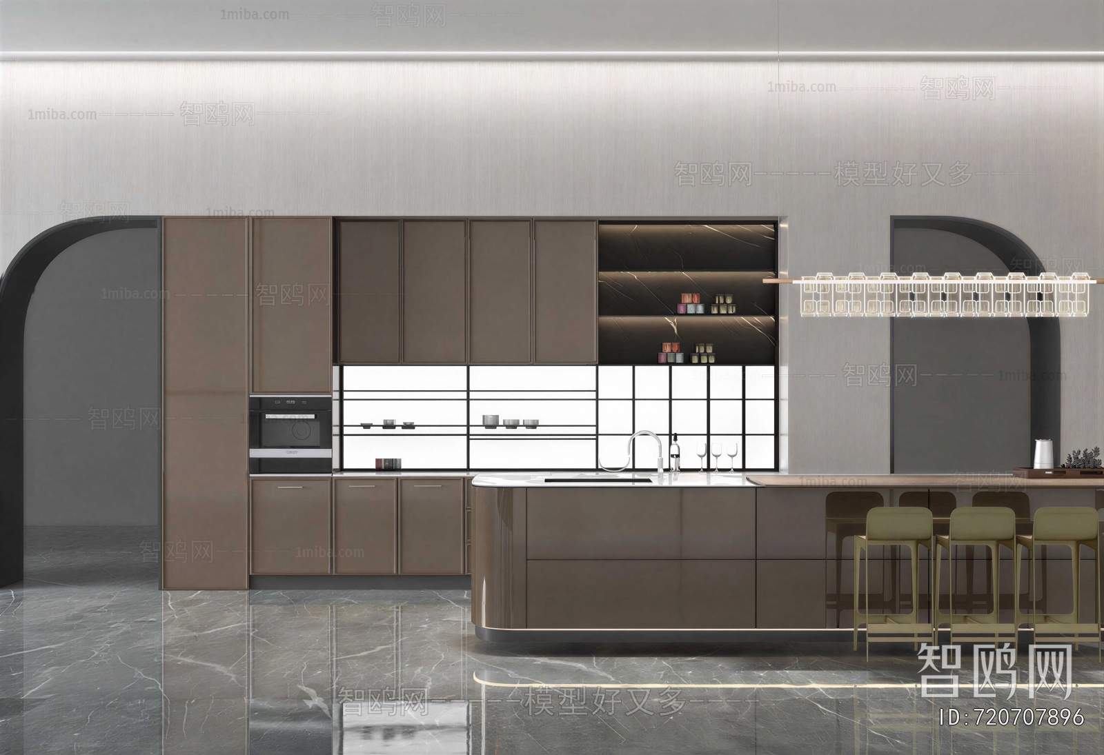 Modern Open Kitchen