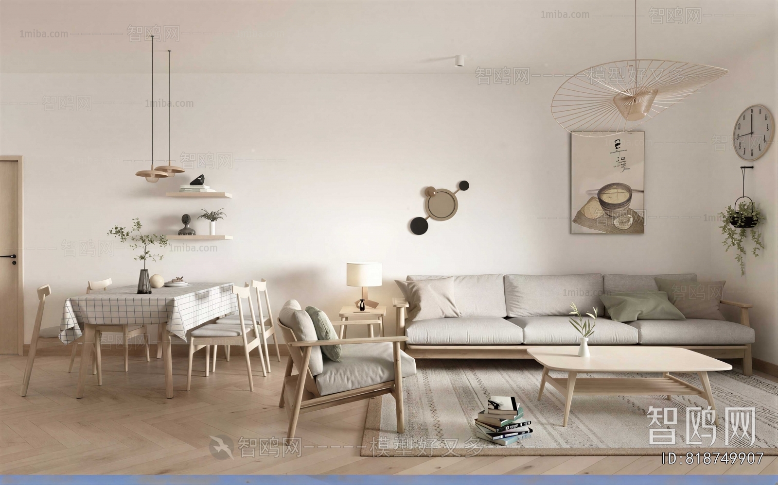 Nordic Style A Living Room