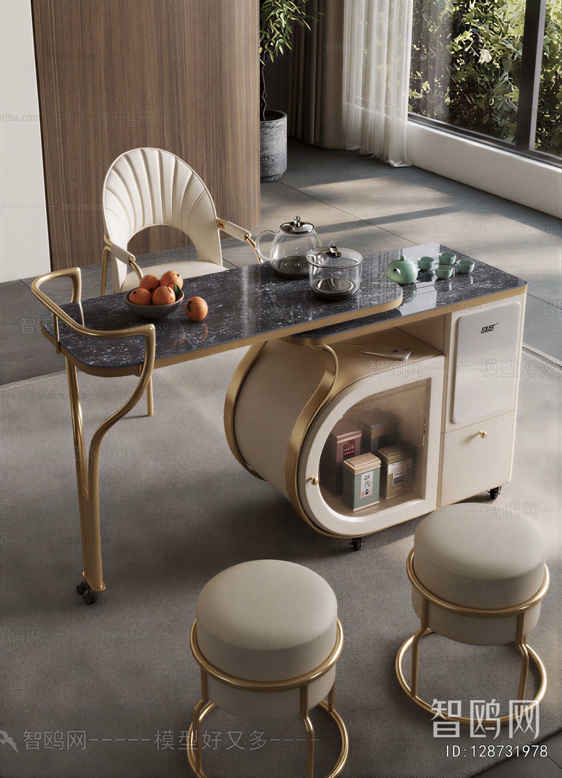 Modern Tea Tables And Chairs