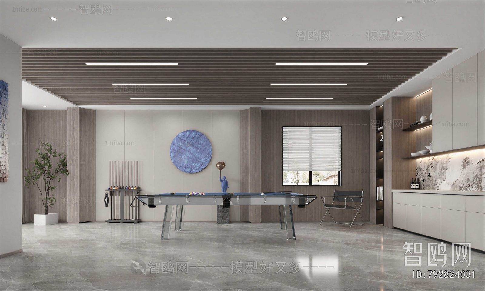 Modern Staff Recreation Room