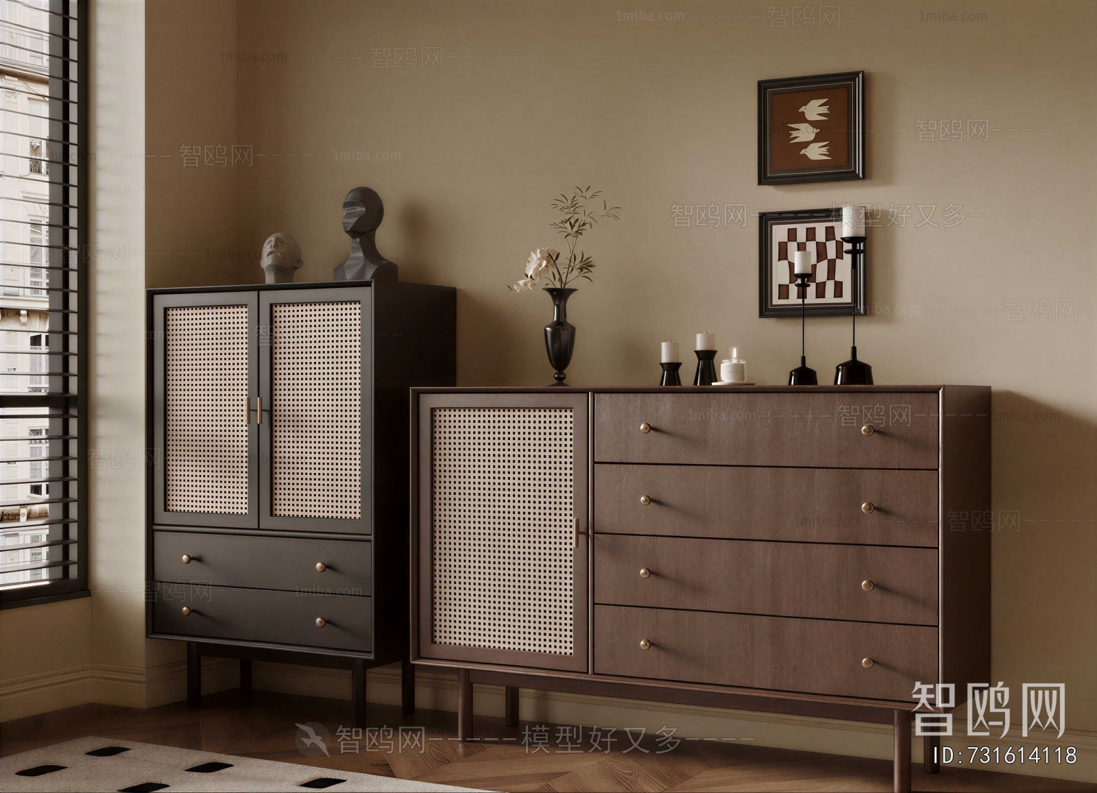 Modern Entrance Cabinet