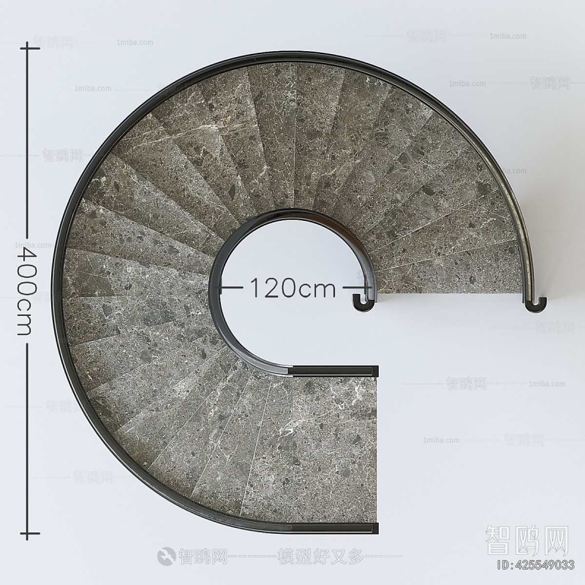 Modern Rotating Staircase