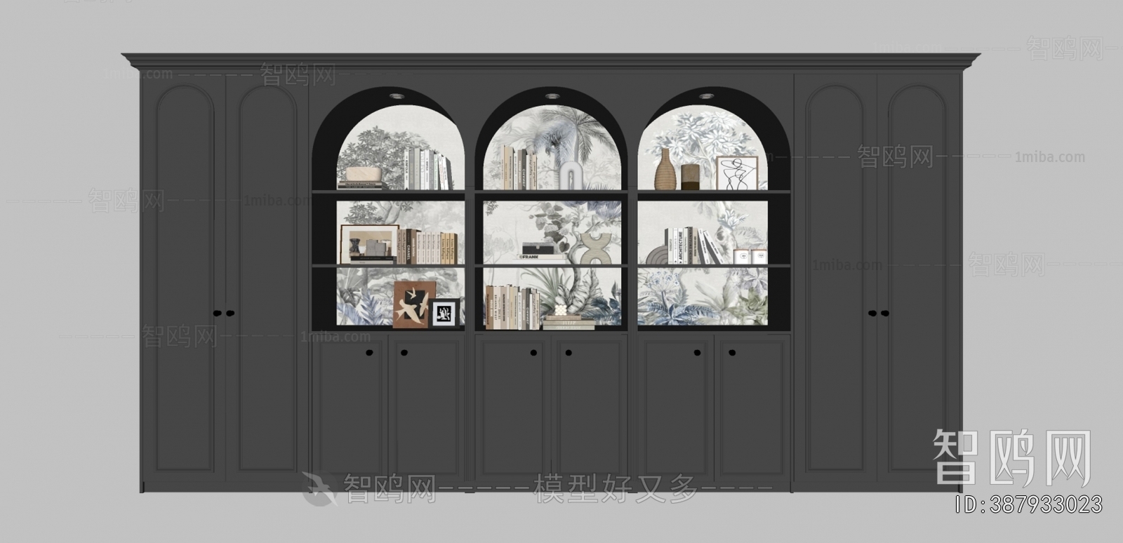 French Style Bookcase