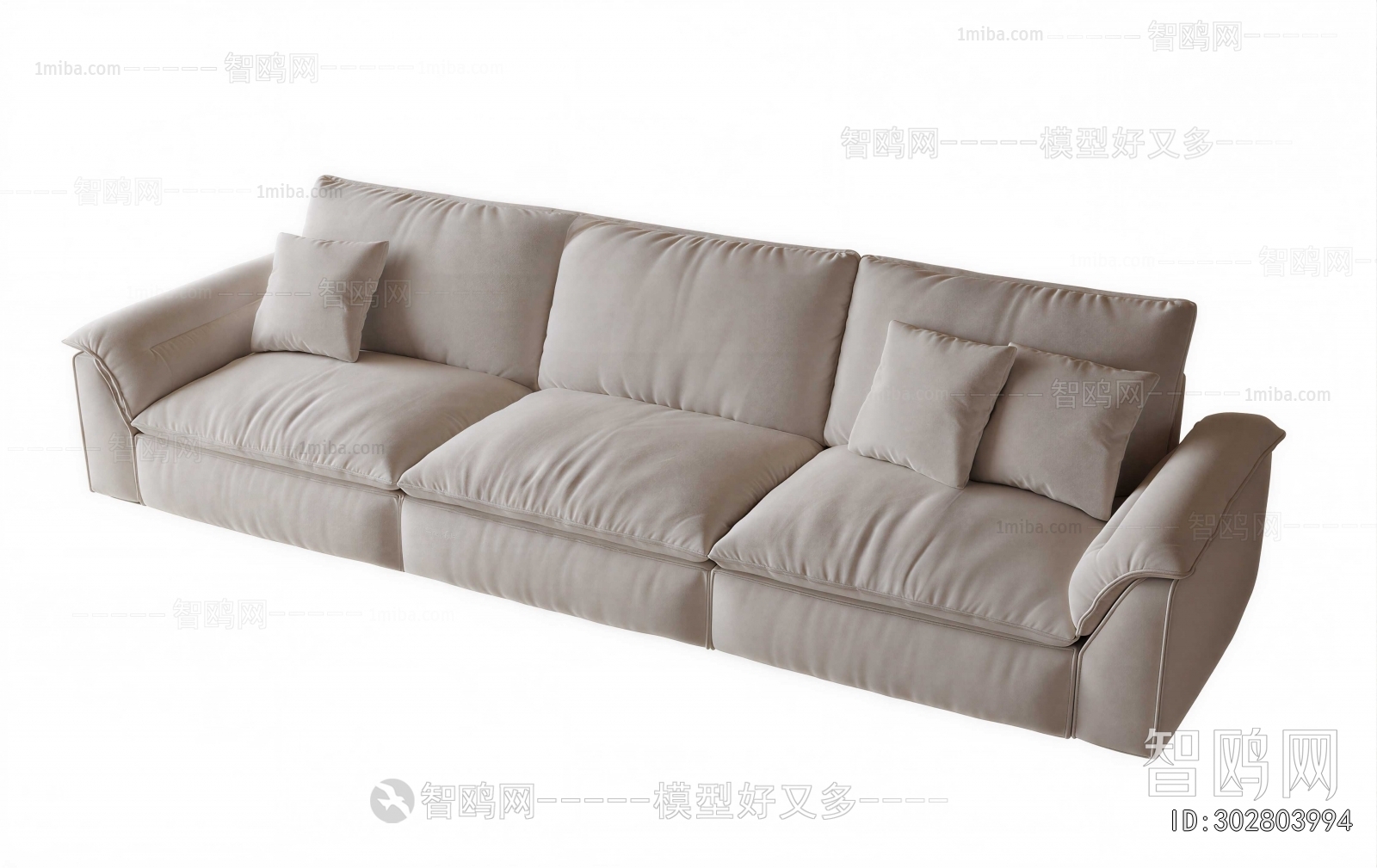 Modern Three-seat Sofa