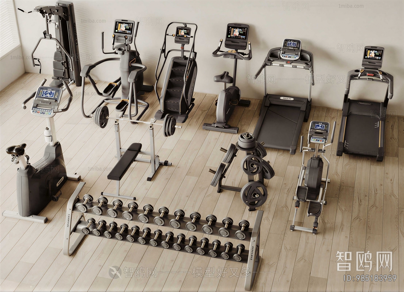 Modern Fitness Equipment