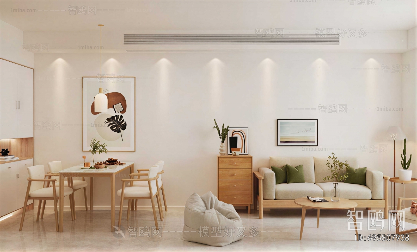 Nordic Style A Living Room