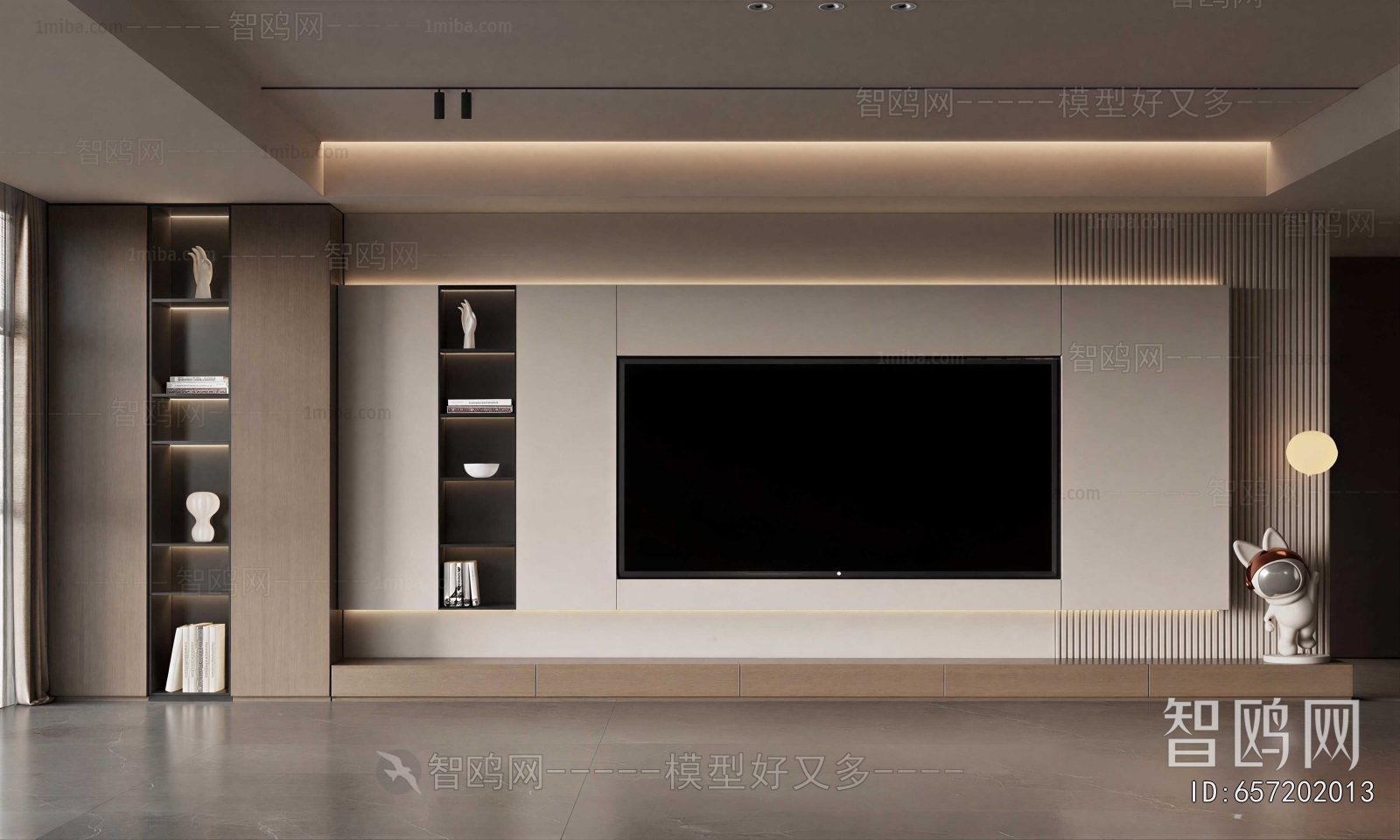 Modern TV Wall