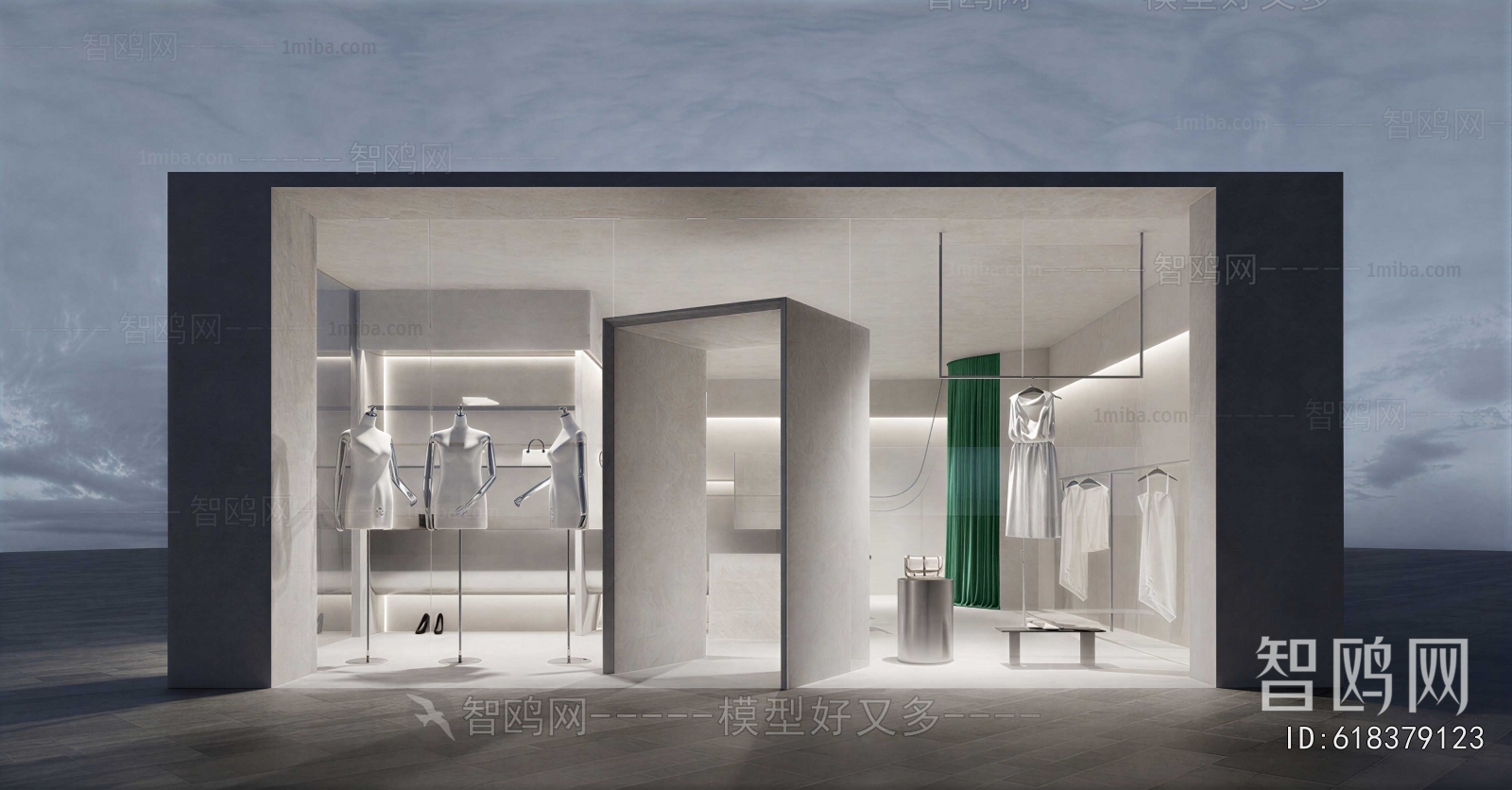 Modern Clothing Store