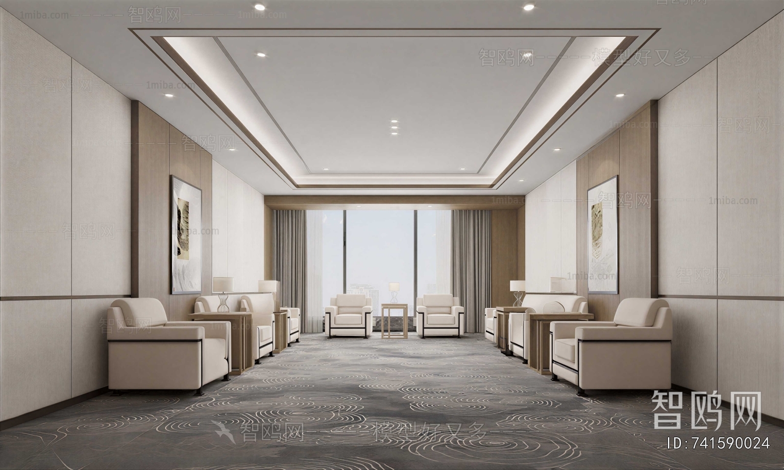 Modern Reception Room