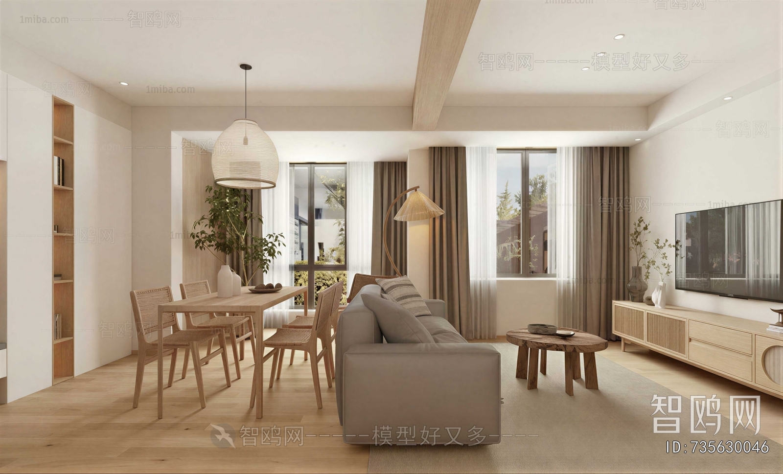 Nordic Style A Living Room