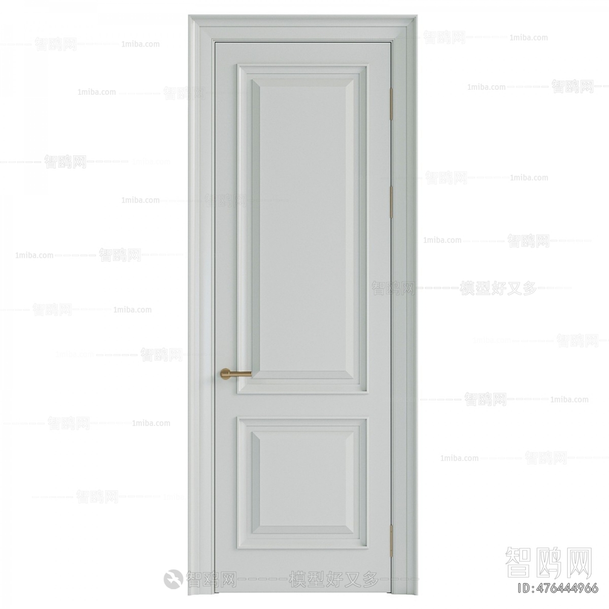 Simple European Style Single Door