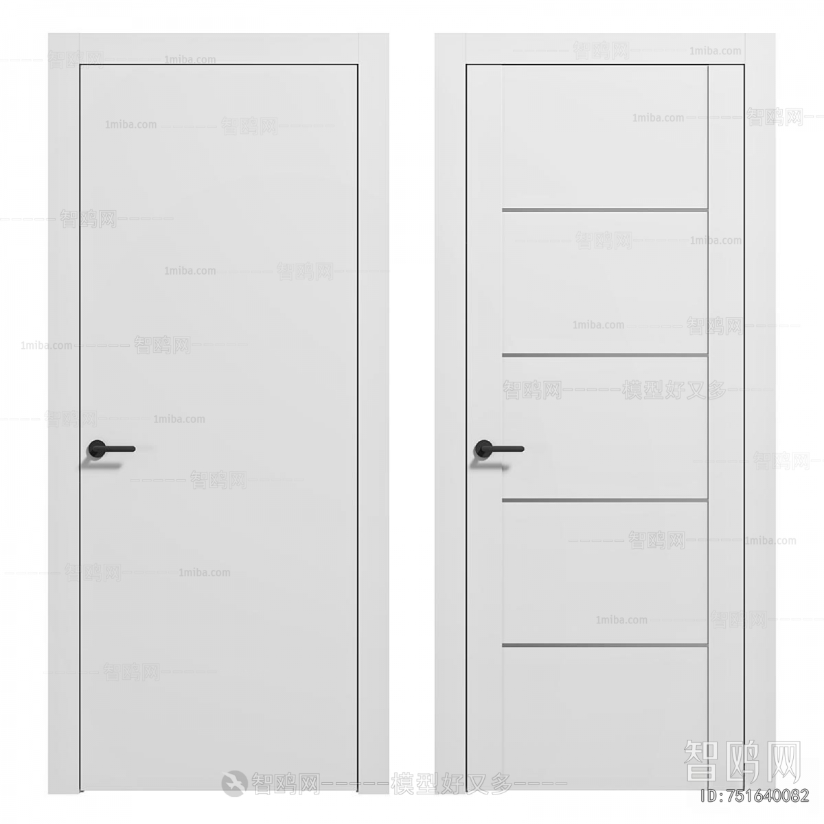 Modern Single Door