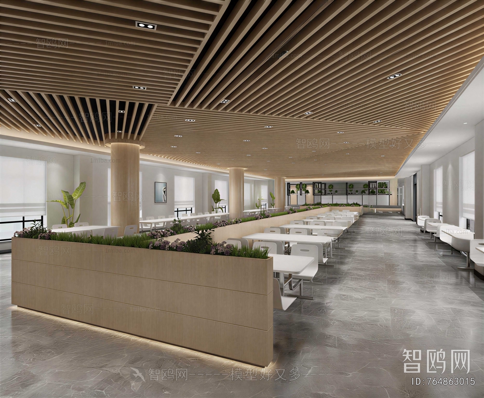 Modern Office Canteen