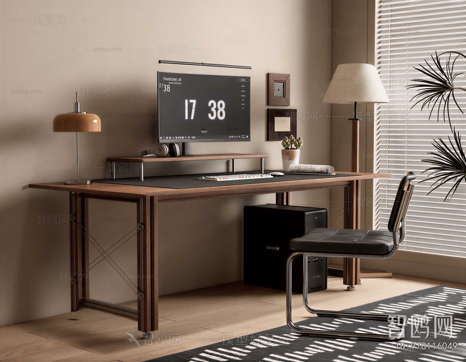 Modern Computer Desk And Chair