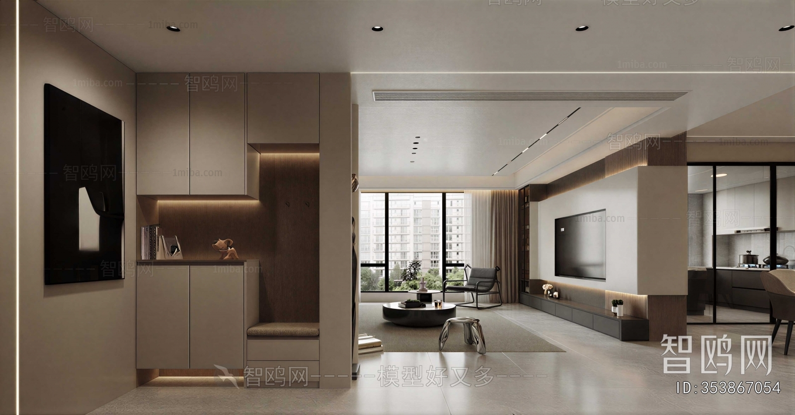 Modern A Living Room