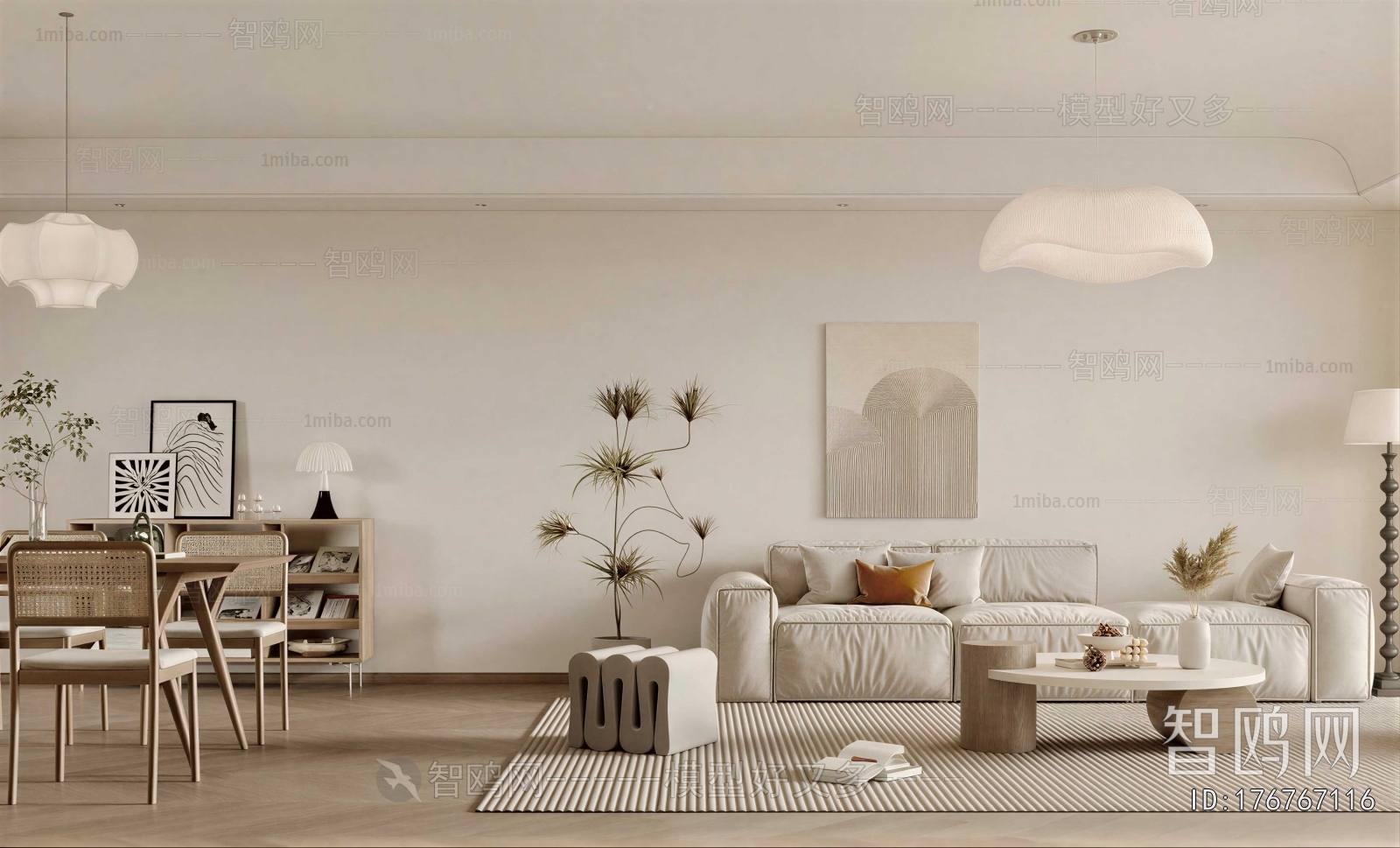 Nordic Style A Living Room