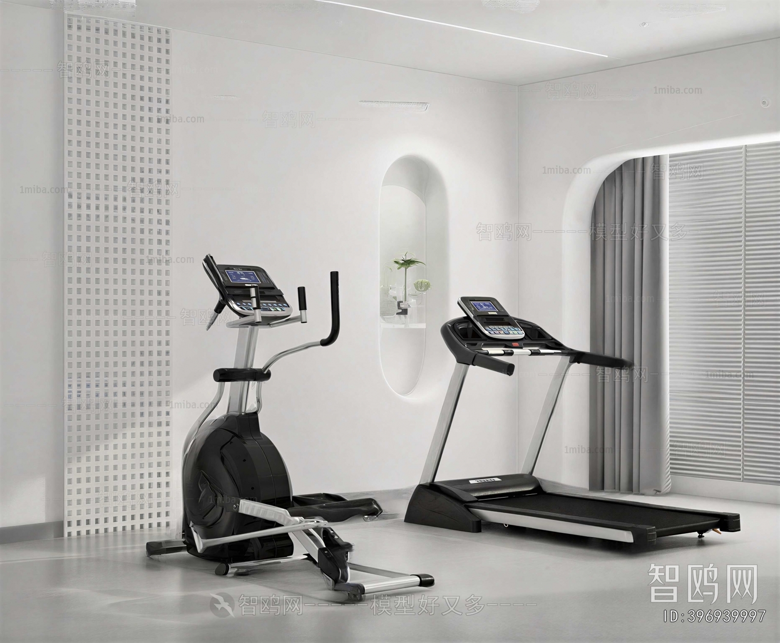 Modern Fitness Equipment