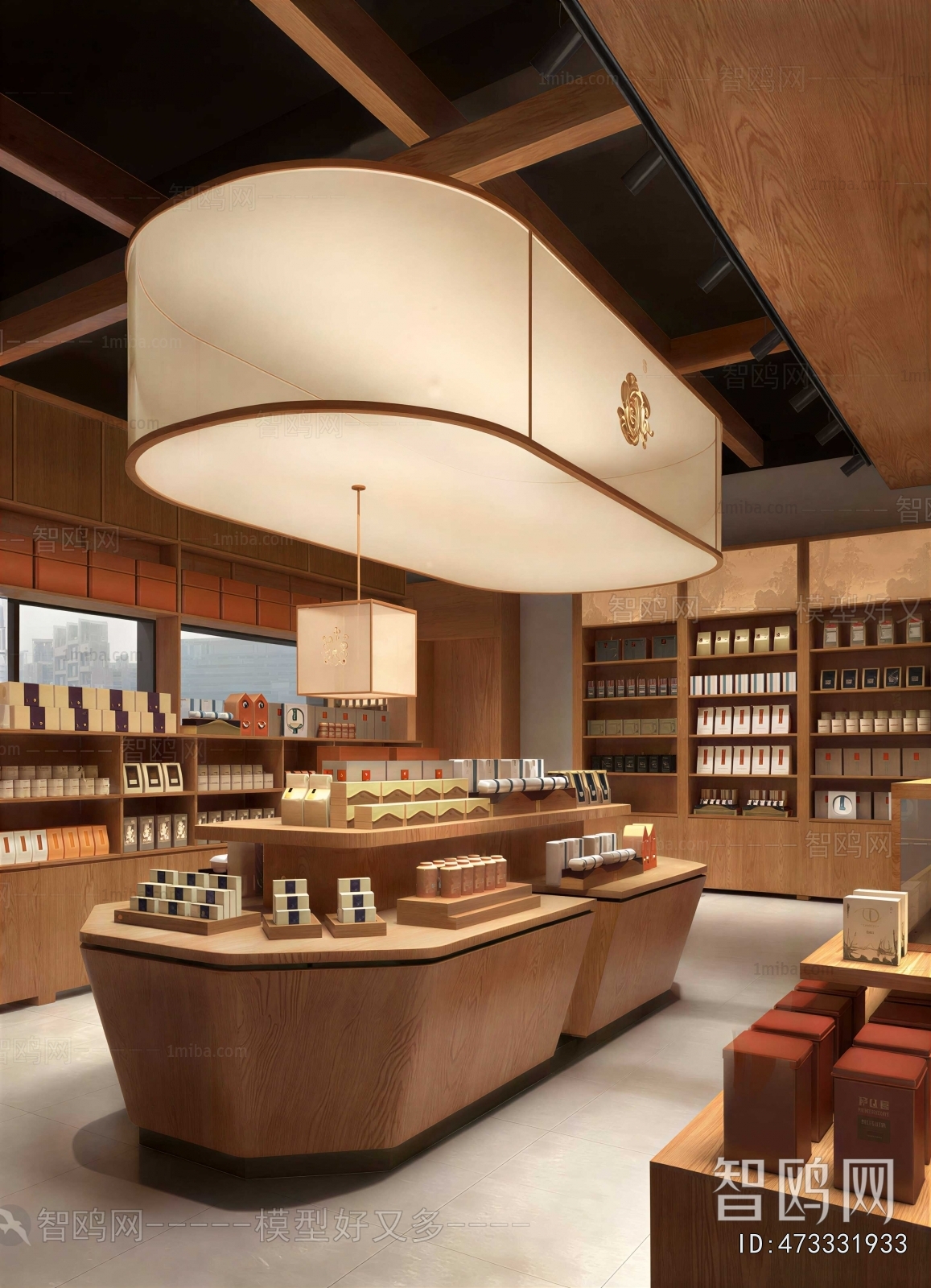 New Chinese Style Teahouse Tea House