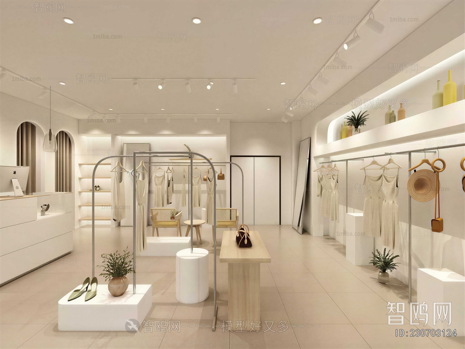 Modern Clothing Store
