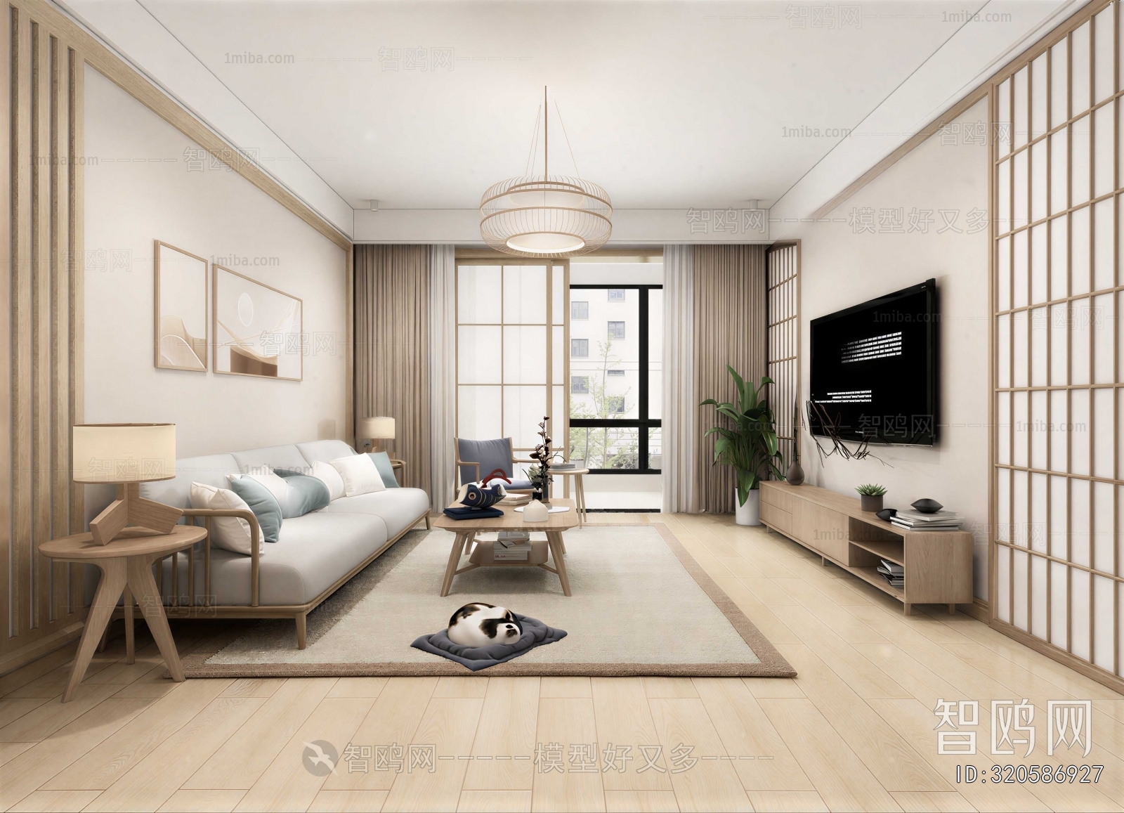 Japanese Style A Living Room