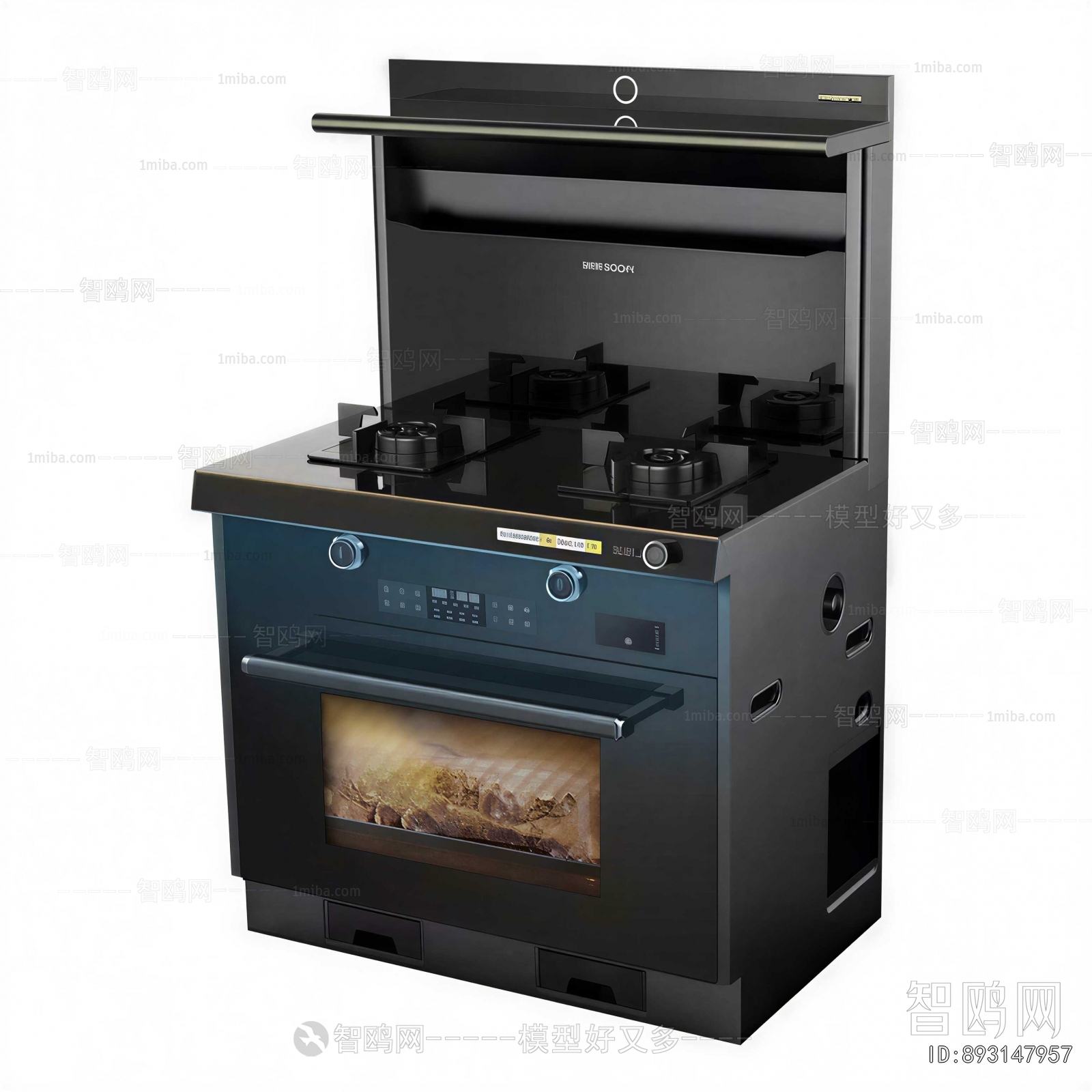 Modern Kitchen Electric Gas Range