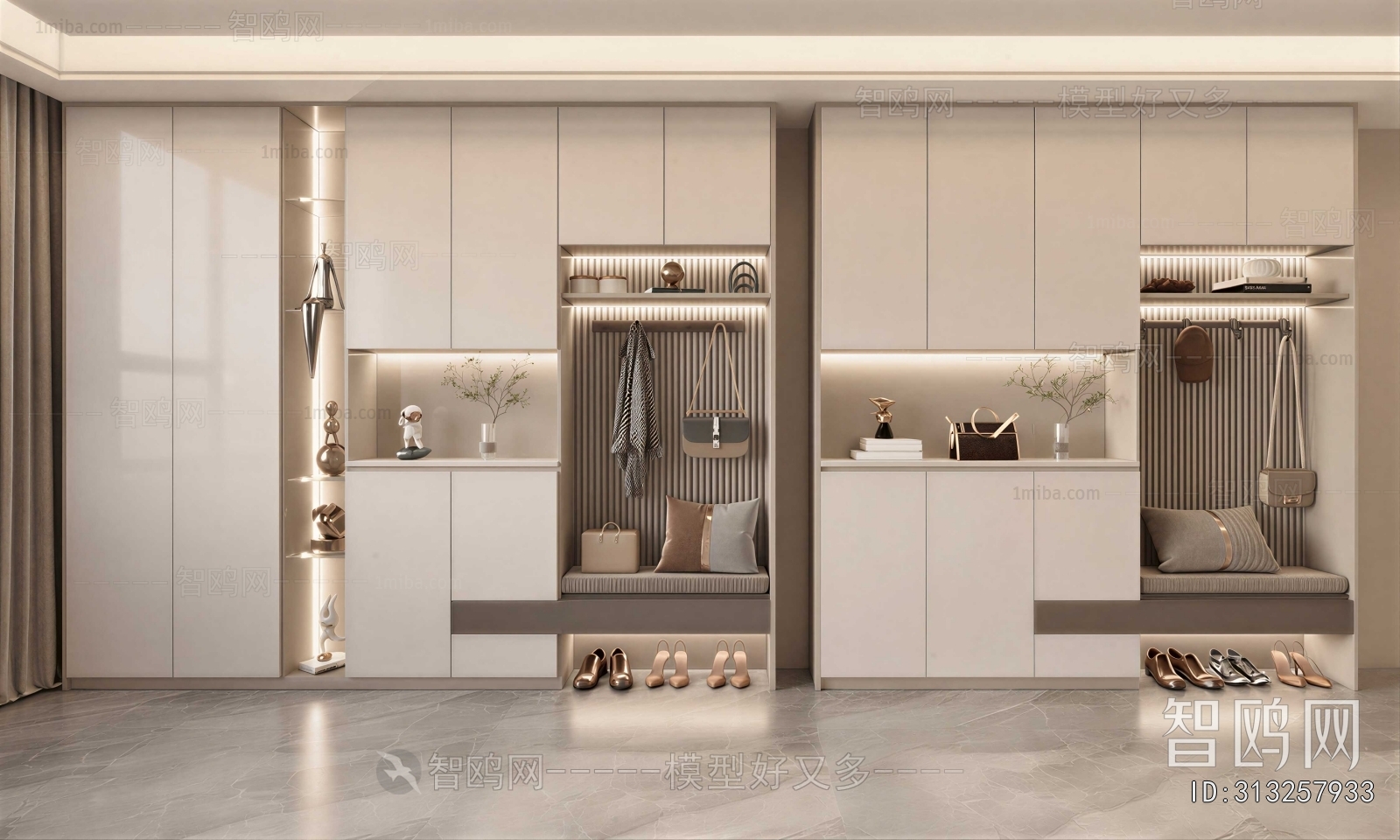 Modern Shoe Cabinet