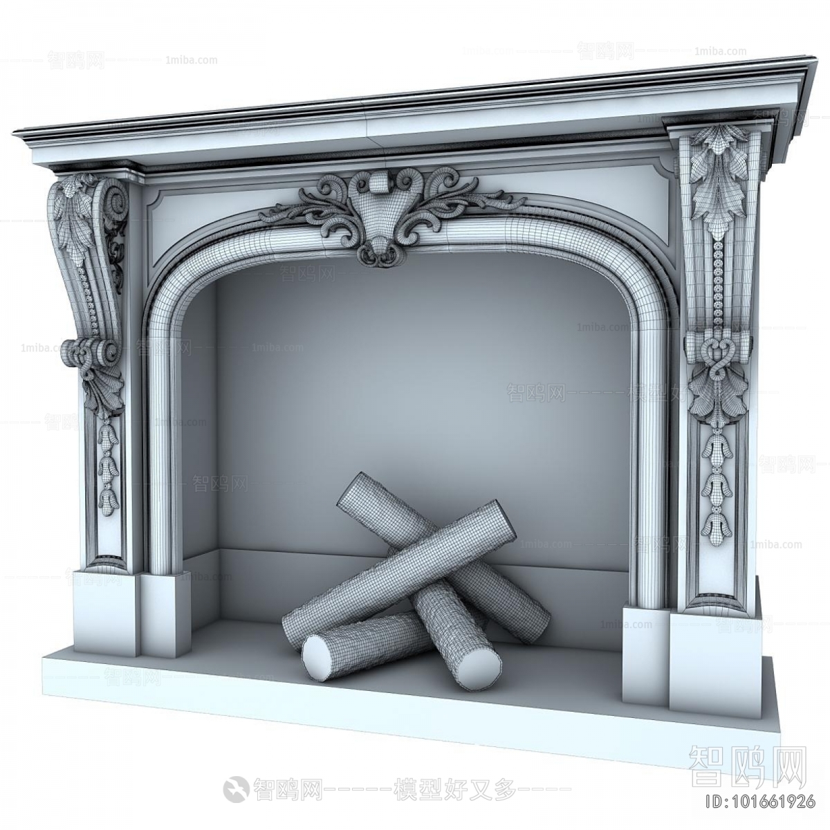 European Style Fireplace