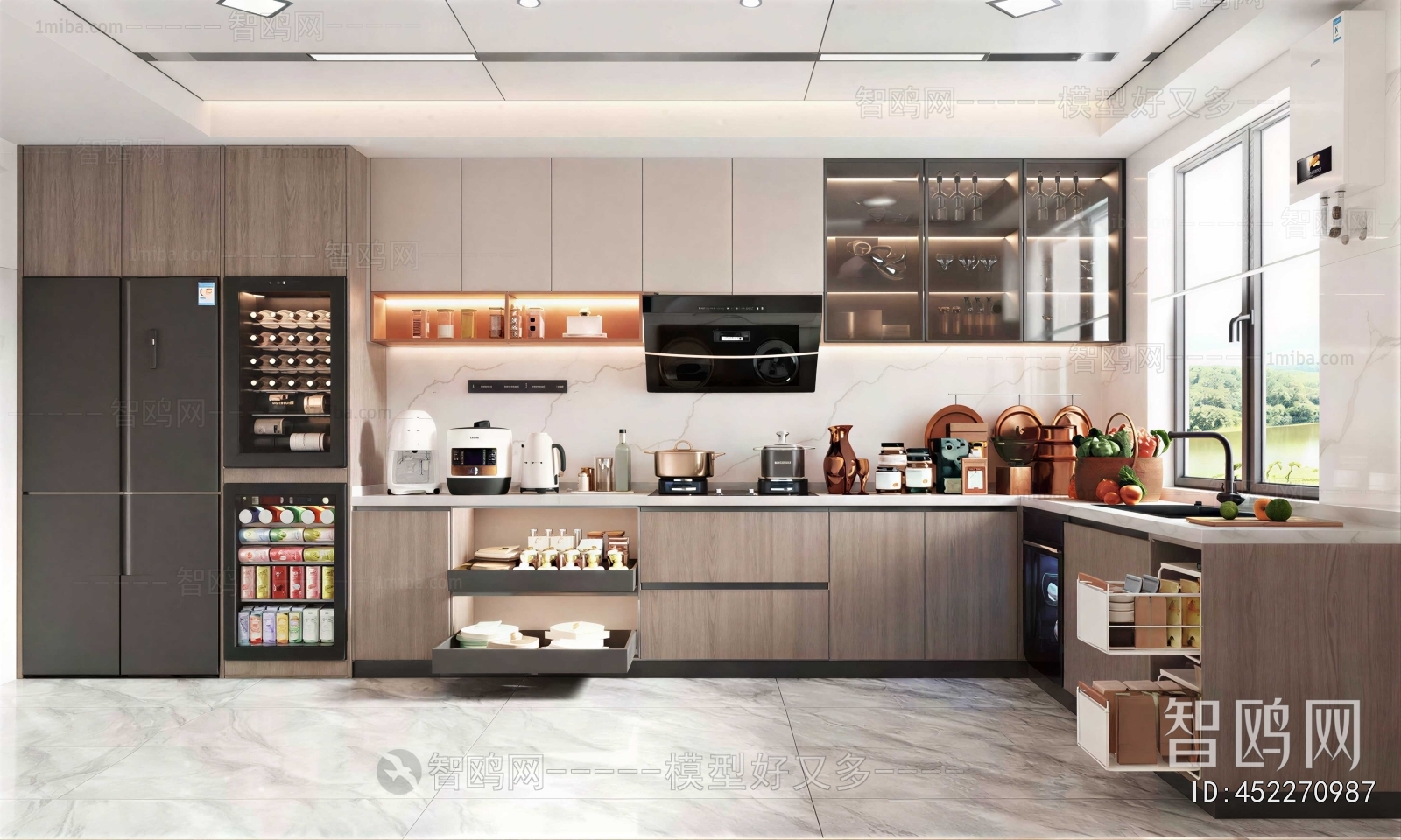 Modern The Kitchen