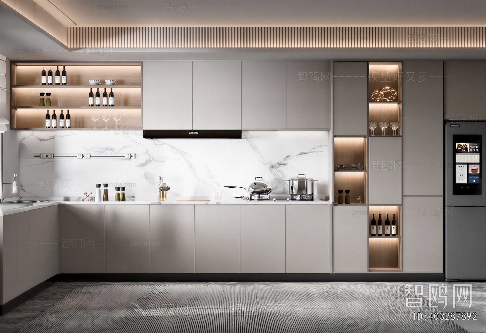Modern The Kitchen