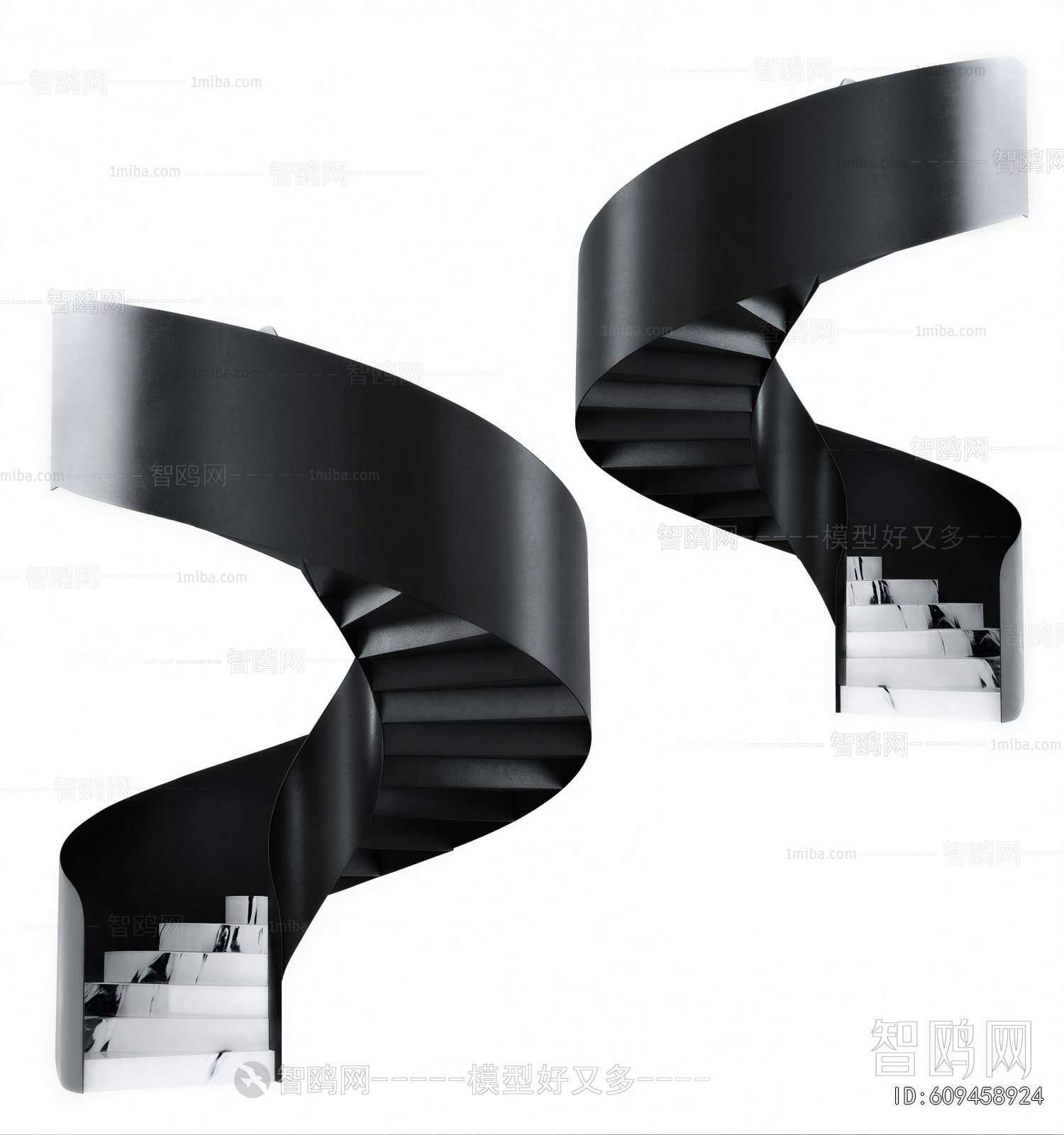 Modern Rotating Staircase