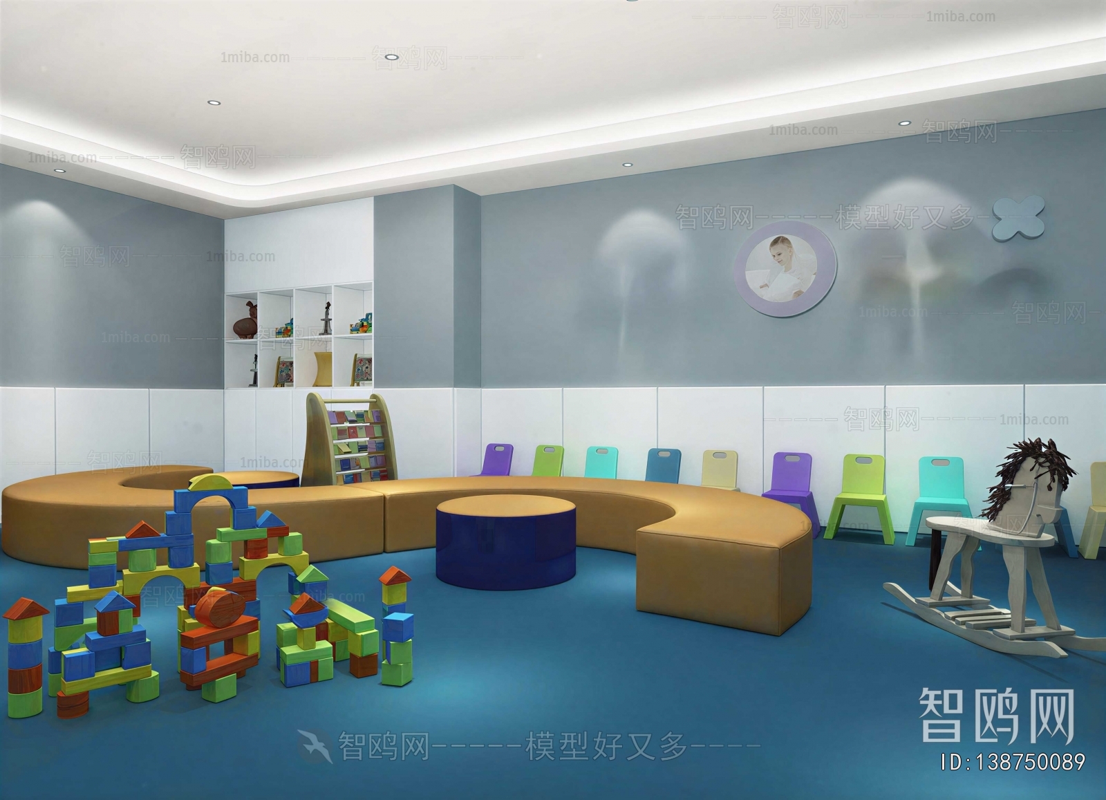 Modern Children's Playroom