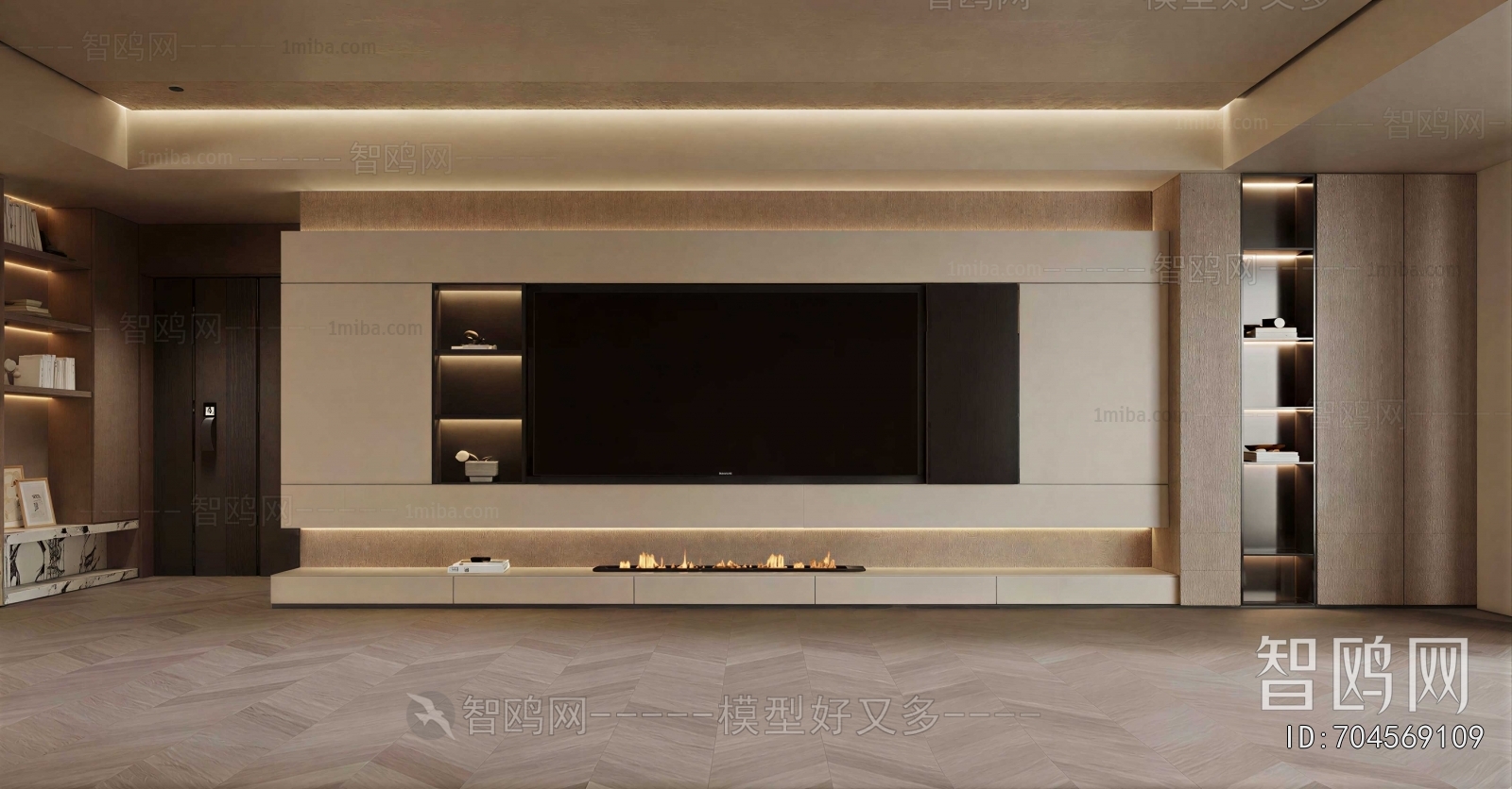 Modern TV Wall