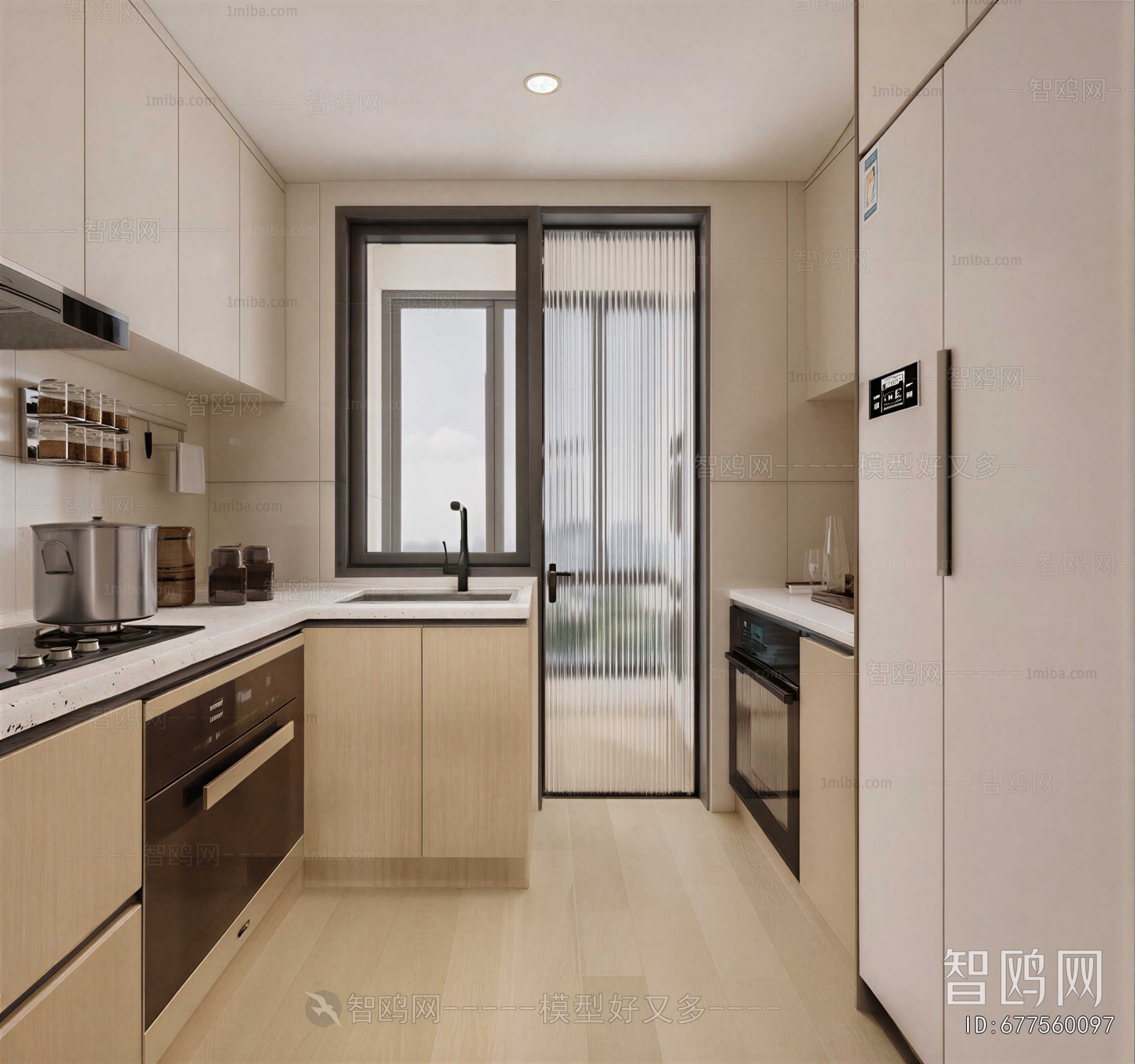 Modern The Kitchen