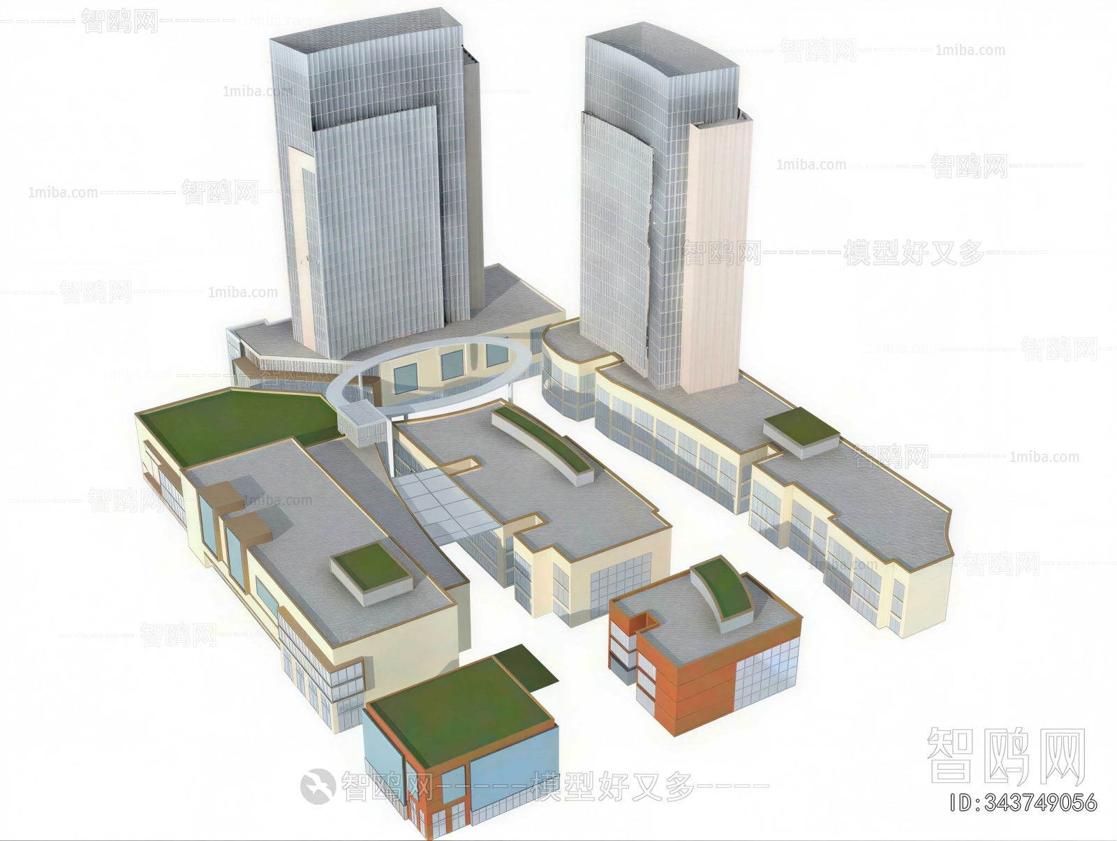 Modern Appearance Of Commercial Building