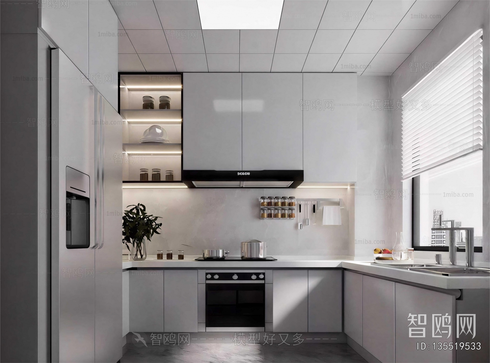 Modern The Kitchen