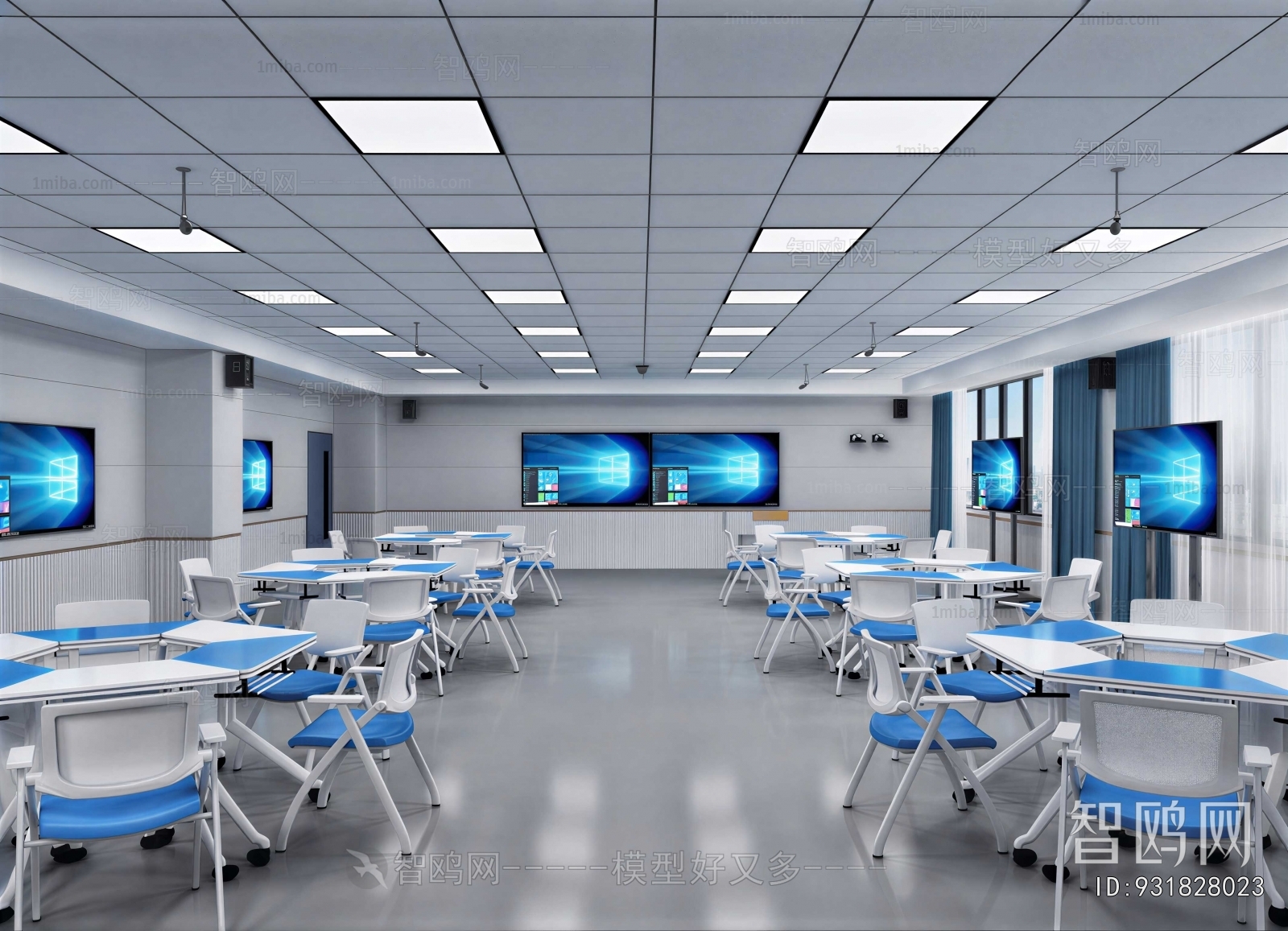 Modern School Classrooms